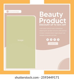 Elegant Beauty Product Instagram Post Template