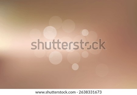 Elegant beige bokeh abstract background.
Delicate blurred wallpaper texture. Template with defocused bokeh lights and copy space for business website design. Banner social media advertising.
