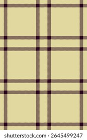 Elegant beige and dark brown plaid pattern.  Perfect for textile designs, website backgrounds, or crafting projects.  This subtle yet sophisticated design evokes feelings of warmth and classic style.