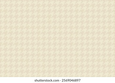 Elegant beige houndstooth pattern.  Perfect for fashion, textile, and website backgrounds.  Subtle texture adds sophistication to any design. Ideal for print or web projects.