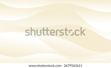 Elegant beige wave background. Abstract dynamic wallpaper. Vector Illustrations Template banner background for beauty products, sales, ads, events, web, and pages