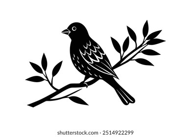 Elegant bird graphic design vector illustration perfect for digital prints and creative projects.