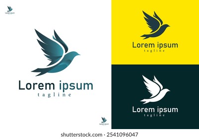 Elegant Bird Logo Template Perfect for Branding Minimalist Designs
