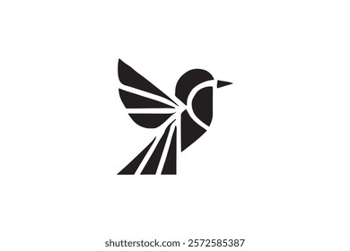 Elegant Bird Logo Vector Template