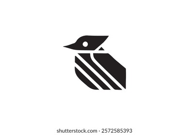 Elegant Bird Logo Vector Template
