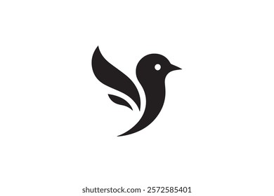 Elegant Bird Logo Vector Template