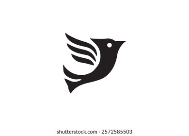 Elegant Bird Logo Vector Template