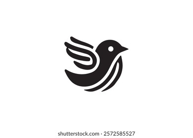 Elegant Bird Logo Vector Template