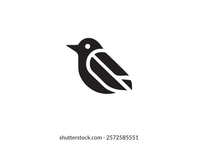 Elegant Bird Logo Vector Template