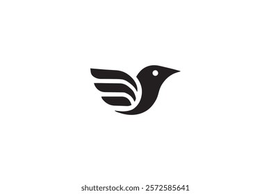 Elegant Bird Logo Vector Template