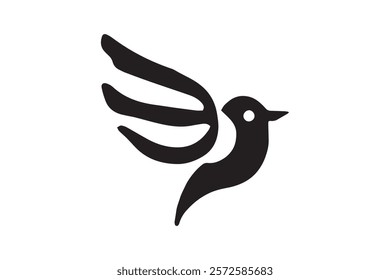 Elegant Bird Logo Vector Template