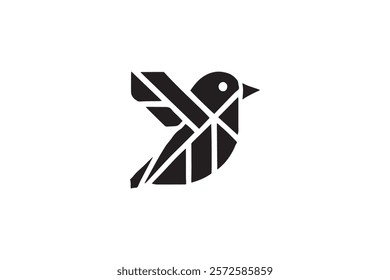 Elegant Bird Logo Vector Template