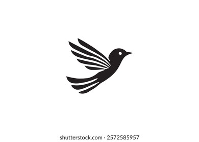 Elegant Bird Logo Vector Template