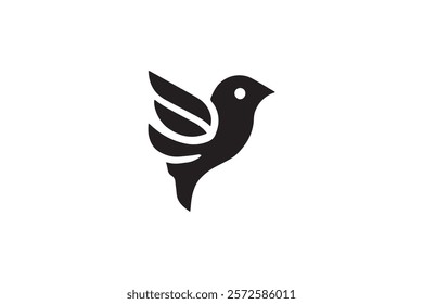 Elegant Bird Logo Vector Template