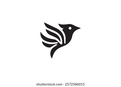 Elegant Bird Logo Vector Template