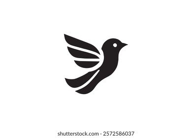 Elegant Bird Logo Vector Template
