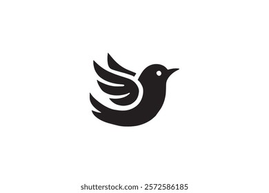 Elegant Bird Logo Vector Template