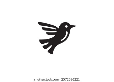 Elegant Bird Logo Vector Template