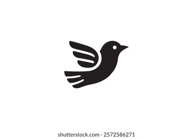 Elegant Bird Logo Vector Template