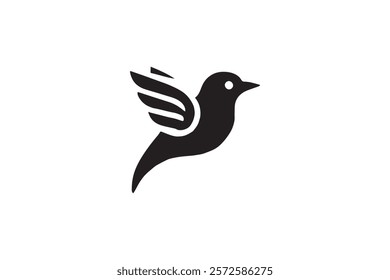 Elegant Bird Logo Vector Template