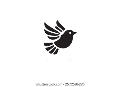 Elegant Bird Logo Vector Template