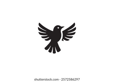 Elegant Bird Logo Vector Template