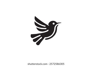 Elegant Bird Logo Vector Template