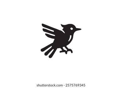 Elegant Bird Logo Vector Template