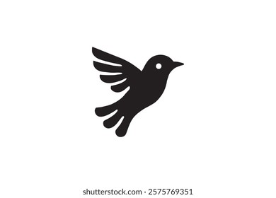 Elegant Bird Logo Vector Template
