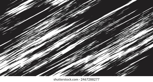 Elegant black background vector illustration with distressed vintage grunge texture and dark gray charcoal color paint