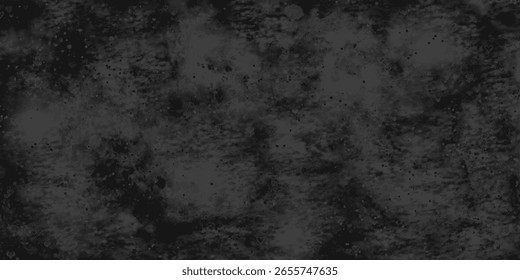 Elegante Ilustración vectorial de fondo negro con textura vintage grunge afligido y pintura de color carbón gris oscuro, piedra negra o pared de hormigón, Anuncio negro
