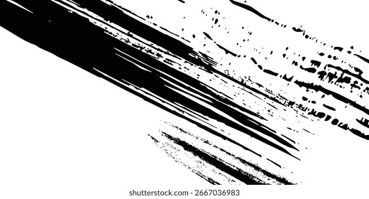 Ilustração de vetor de fundo preto elegante com vintage angustiado grunge textura e cinza escuro cor de carvão tinta, pedra preta ou parede de concreto, banner preto Formato Vetor. eps 10