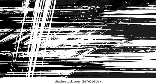 Elegante schwarze Hintergrund Vektorgrafik mit vintage gestressten Grunge-Textur und dunkelgraue Holzkohle Farbe, schwarzer Stein oder Betonwand, schwarzes Banner elegant, Eps10