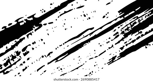Elegante Ilustración vectorial de fondo negro con textura vintage grunge y pintura de color gris oscuro carbón, piedra negra o pared de hormigón, Vector de Anuncio negro Formato. eps 10