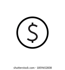 elegant black bitcoin vector icon 