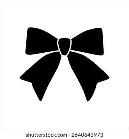Elegant black bow design for various occasions