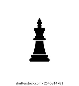 Elegant black chess queen icon, perfect for various design uses.