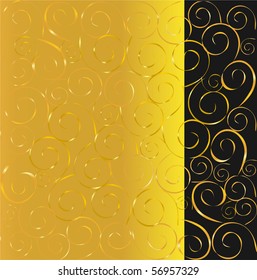 elegant  black and gold background