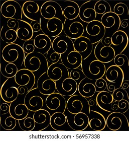 elegant  black and gold background