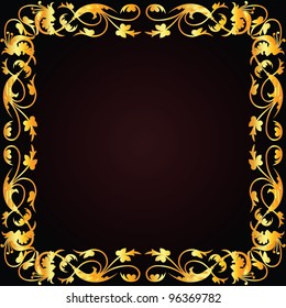 elegant black and gold background