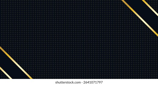 Elegant Black and Gold Diagonal Background