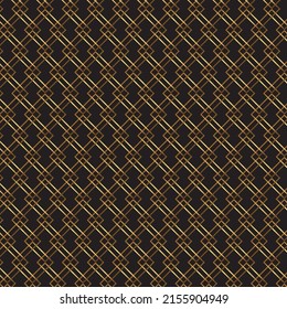 Elegant black and gold geometric pattern background