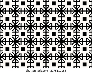 The elegant black pattern design style. The geometric shapes texture background. Vector, 2022-2023