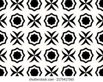Elegant black pattern geometric shape. The modern geometric texture background. Vector, 2022-2023