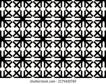 The elegant black pattern has geometric shapes. Modern texture decoration element. Vector, 2022