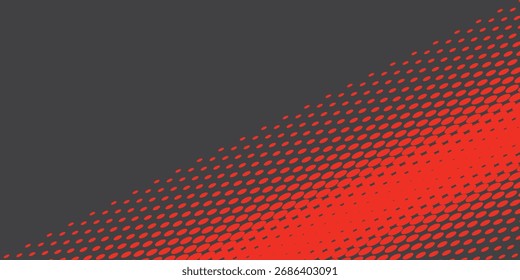 Eleganter schwarz-roter Hintergrund mit Punktdesign. Vektorgrafik eps 10