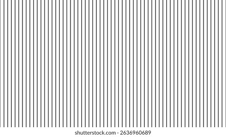 Elegant black vertical stripes seamless vector texture. Perfect for backgrounds, print, web, and modern graphic designs.