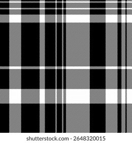 Elegante preto, branco e cinza xadrez padrão.  Perfeito para design têxtil, moda, ou fundos do site.  Este design monocromático clássico oferece uma estética sofisticada e versátil.