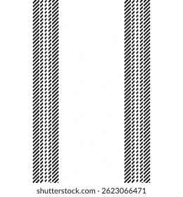 Elegante patrón de rayas blancas y negras. Elemento de diseño clásico y versátil para fondos, textiles o composiciones abstractas. Limpio, atemporal.