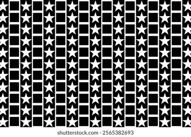 Elegant black and white vector illustration with captivating and intricate pattern design